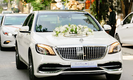 Xe cưới 4 chỗ - Mercedes S450 Maybach